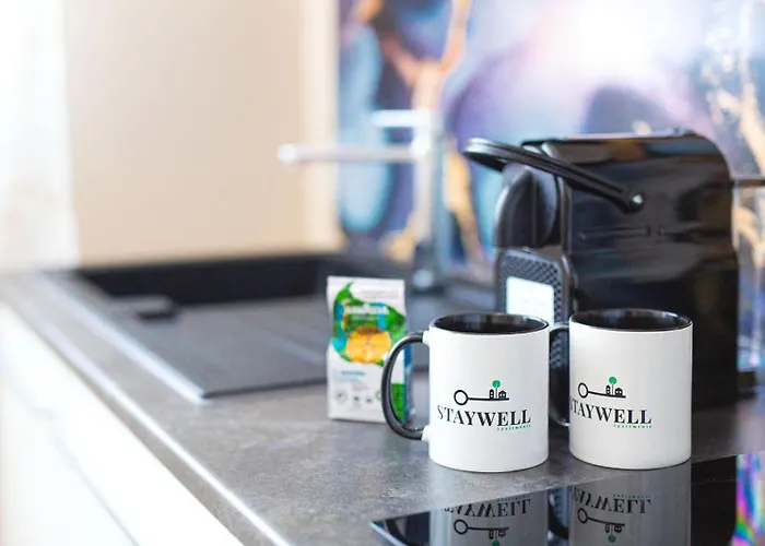 Staywell Zentral Fuer 7 I Kueche I Parkplatz I Netflix