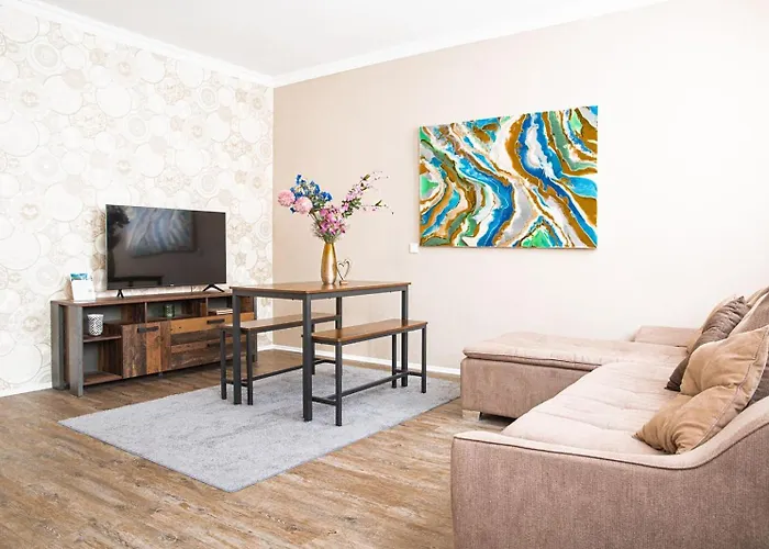 Daire Staywell Zentral Fuer 7 I Kueche I Parkplatz I Netflix Paderborn